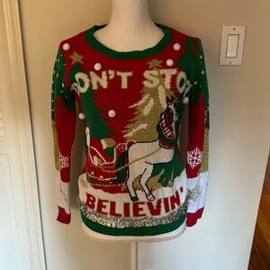 Festive Holiday Sweater BRAND NEW, NEVER WORN